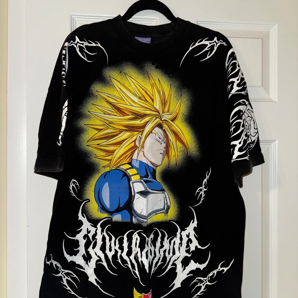 Black Graphic Anime Men's Tee